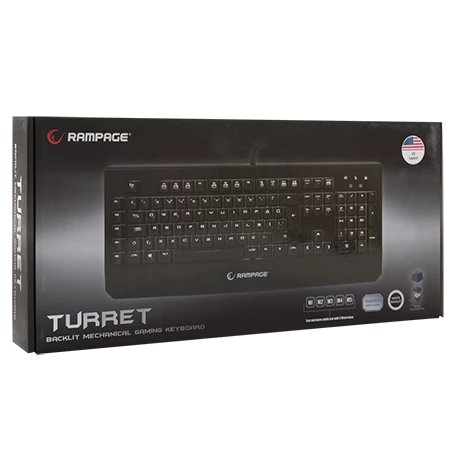 Rampage KB-R12 TURRET Gaming Keyboard