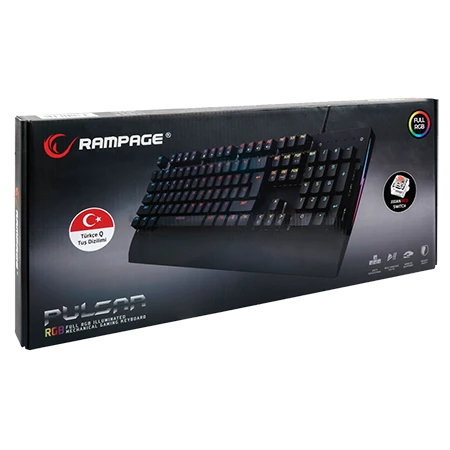 Rampage RMK-GX9 PULSAR Gaming Keyboard