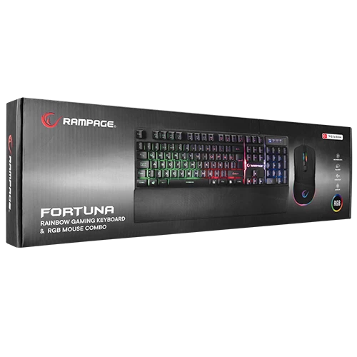 Rampage KM-RX7 FORTUNA Gaming Combo