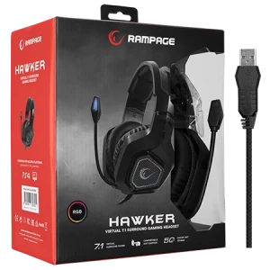 Rampage RM-K8 HAWKER 7.1 Gaming Headset