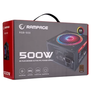 Rampage RGB-500 500W Power Supply