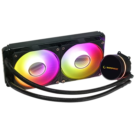 Rampage DEEPLIGHT-240 ARGB Liquid CPU Cooler
