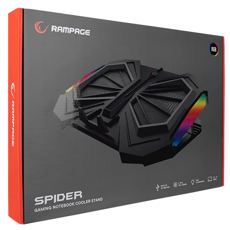 Rampage AD-RC11 SPIDER Gaming Cooling Pad