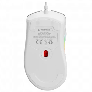 Rampage Limbo SMX-R33 White Gaming Mouse